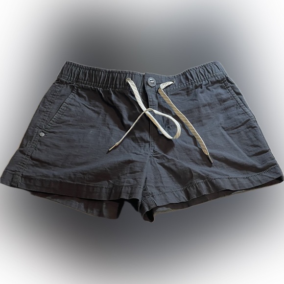 Vuori Pants - Vuori Dark Gray Ripstop Shorts Women’s Size XS Drawstring Pockets